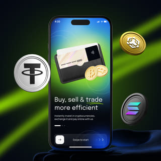 Larkspur Fondvik trading platform displayed on a mobile device